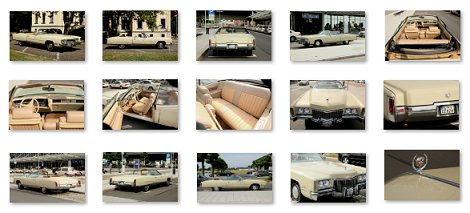 Leipzig Oldtimer Verkauf Foto: Cadillac Eldorado Cabrio Heckansicht