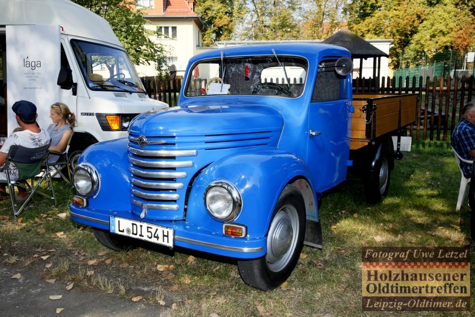 Barkas V901/2 Kleintransporter Pritsche Baujahr 1958. Hersteller Framo Hainichen und VEB Barkas-Werke Karl-Marx-Stadt (Sachsen).