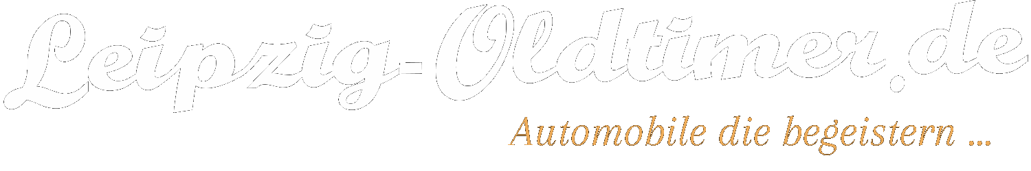 Historische Automobile - Header Logo Oldtimer Vermietung Leipzig