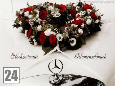 Leipzig Oldtimer Hochzeit Autoschmuck 24