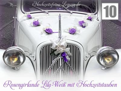 Leipzig Oldtimer Hochzeit Autoschmuck 1k