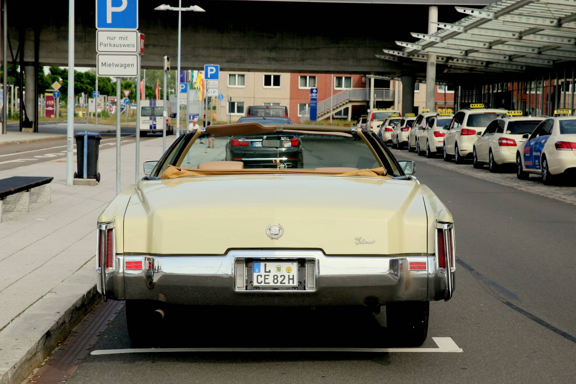 Heckansicht Cadillac Eldorado Cabrio 8.2 (Convertible) 