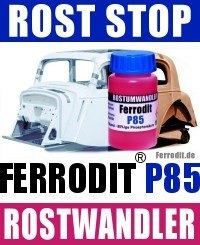 Auto Rostumwandler gnstig kaufen - Der beste Rostentferner fr die Wartburg PKW Restauration
