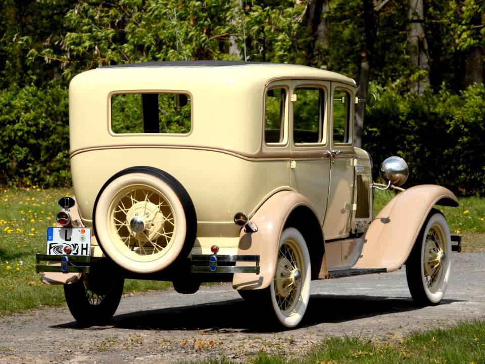 Ford Model-A Fordor 1928 Heckansicht