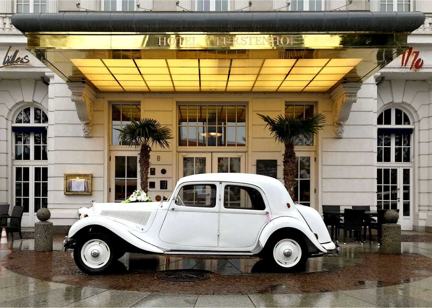 Erlebnisgutschein Oldtimerfahrt mit Restaurantbesuch in Leipzig