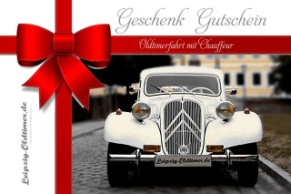 Geschenk-Gutschein Oldtimerfahrten Leipzig