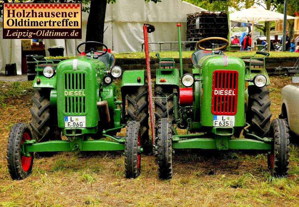 Oldtimertreffen Leipzig: Foto DDR Traktoren