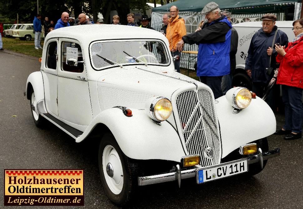 Oldtimertreffen Leipzig: Foto Citroen Traction 11CV Baujahr 1950
