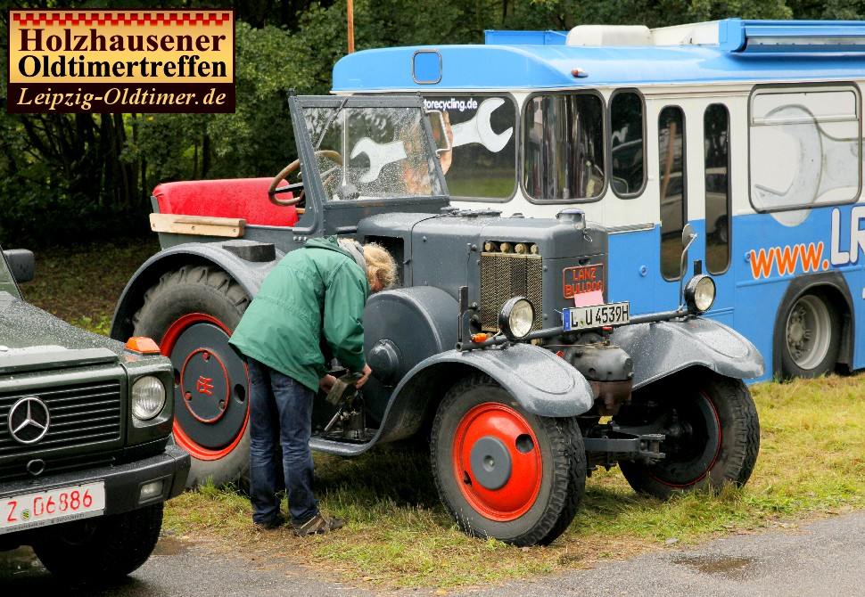 Oldtimertreffen Leipzig: Foto Lanz Bulldog Traktor aus Holzhausen