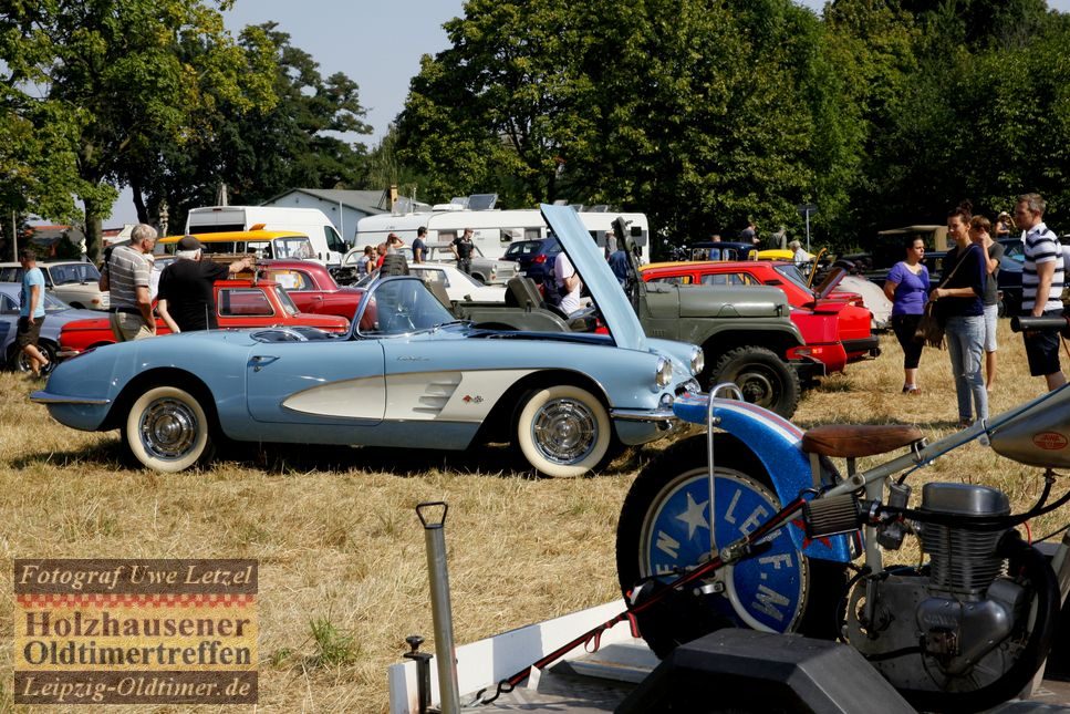 Traumhafte Chevrolet Corvette C1 der ersten Generation der Corvetten. Der amerikanische Wagen wurde von 1953 bis 1962 gebaut 