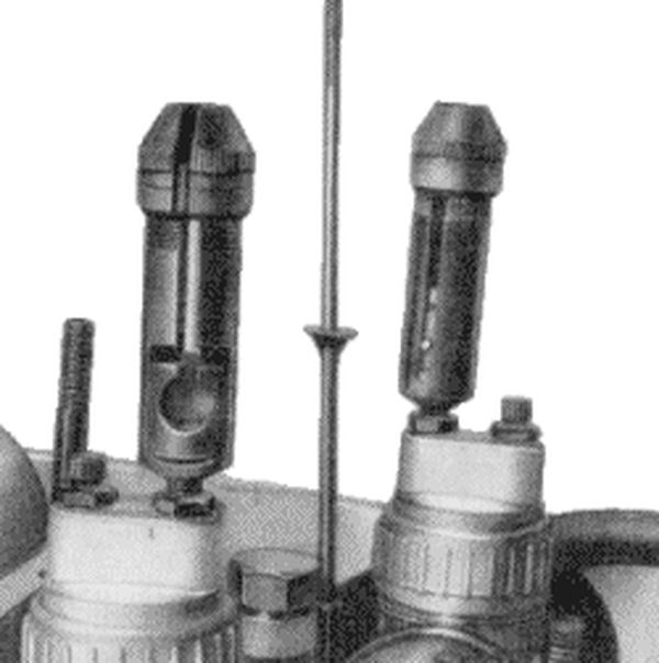 BK350 Doppelvergaser  Bowdenzugaufnahme