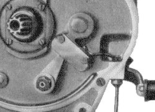 BK350 Getriebe - Schalter Leerlaufanzeige