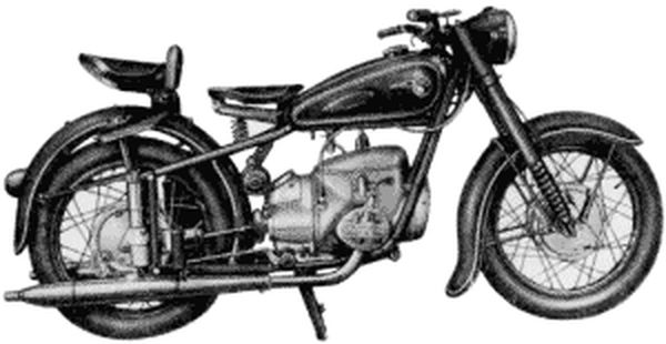 BK350 Motor Ansicht, rechts