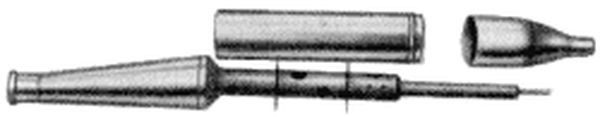  IFA MZ BK 350 Schalldmpfer, zerlegt
