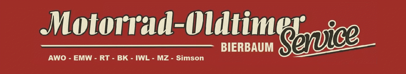 Motorrad Oldtimer Ersatzteilservice Gerd Bierbaum (awo-die-legende-lebt)  - AWO und BK Teile und Zubehr Verkauf. Ersatzteile fr Simson + MZ Motorrder und Stoye Seitenwagen der ehemaligen DDR