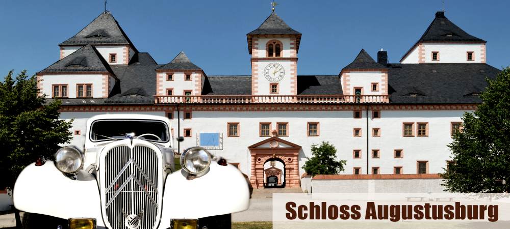 Foto: Oldtimertreffem-Sachsen Schloss-Augustusburg