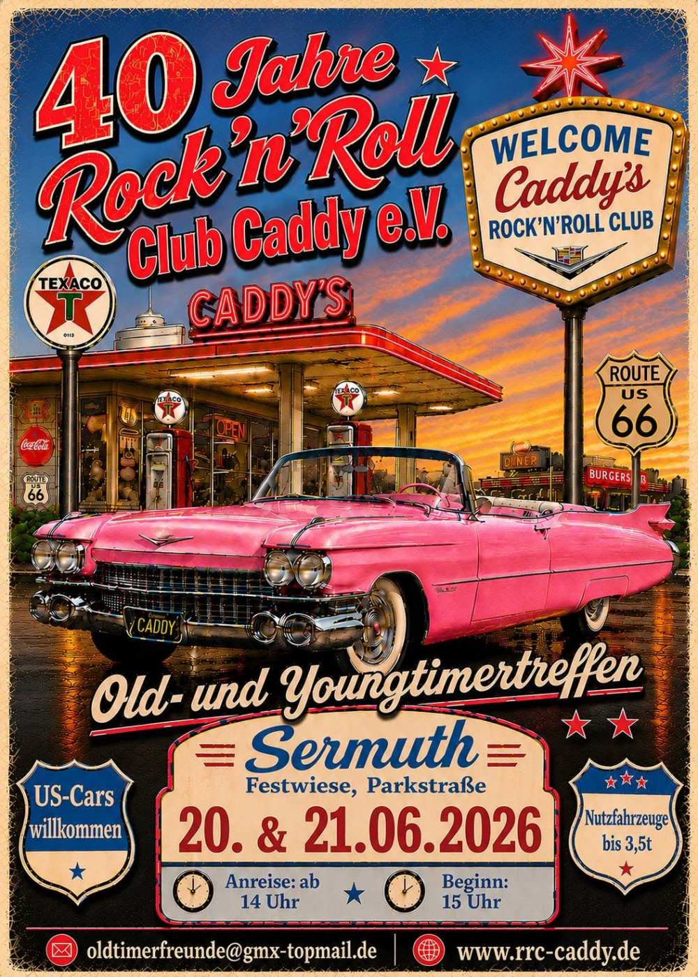 Foto: Cadillac Oldtimertreffen Sachsen