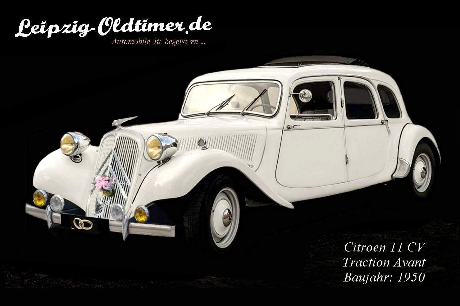 Mietangebot-3-: Hochzeitsauto Citroen Traction Avant mit franz�sischer Eleganz�